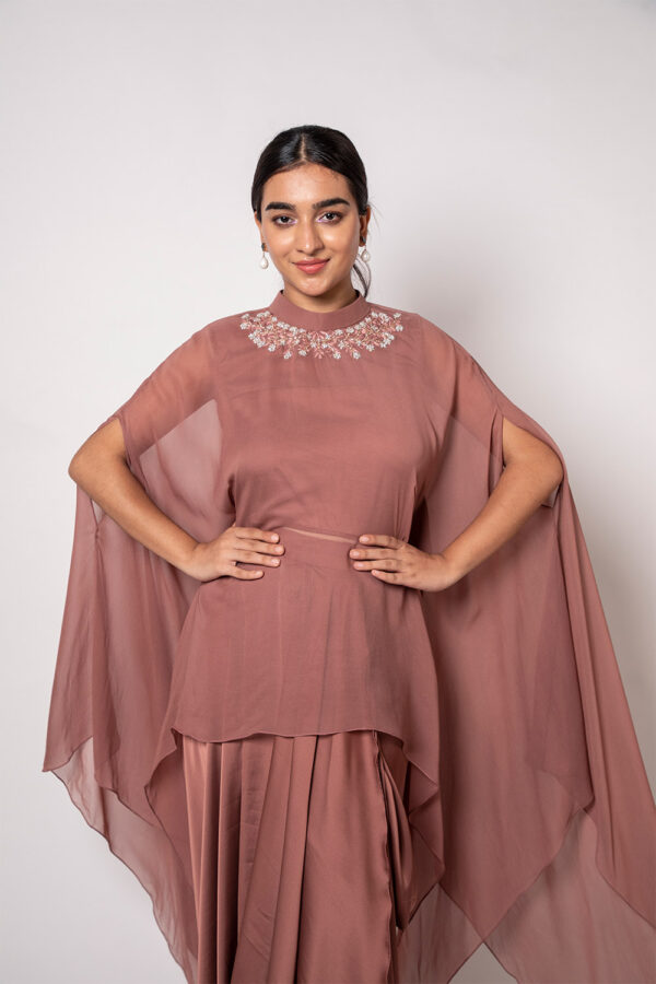 Brown Cape and Dhoti - Image 2