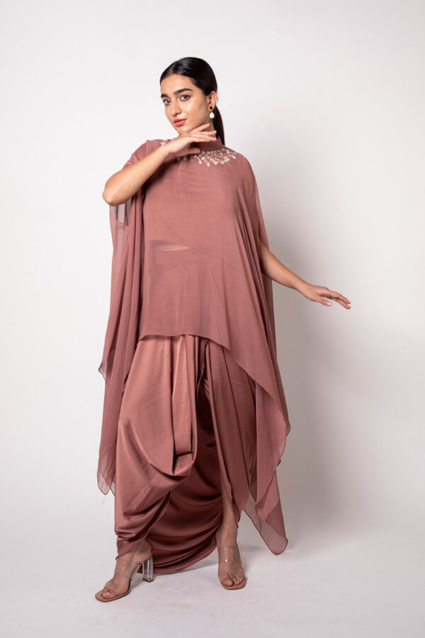 Brown Cape and Dhoti - Image 4